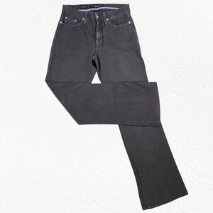 Y2K Fabrizio Gianni Brown Bootcut Stretch Jeans Size 4 Mid Rise Vintage 2000s